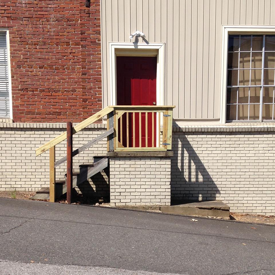New railings and paint